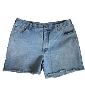 Lands' End Square Rigger Jeans Cut-Off Shorts